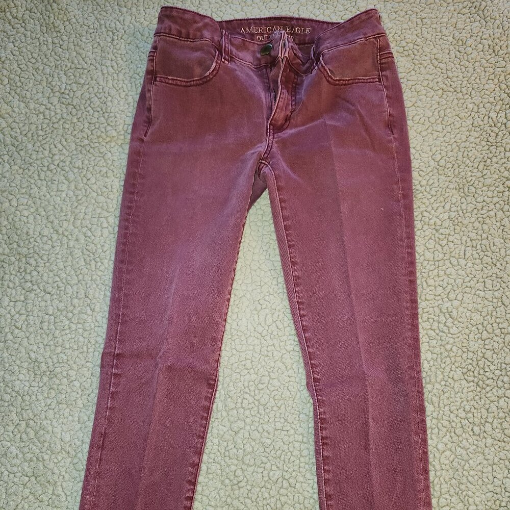 Womens American Eagle crop jegging